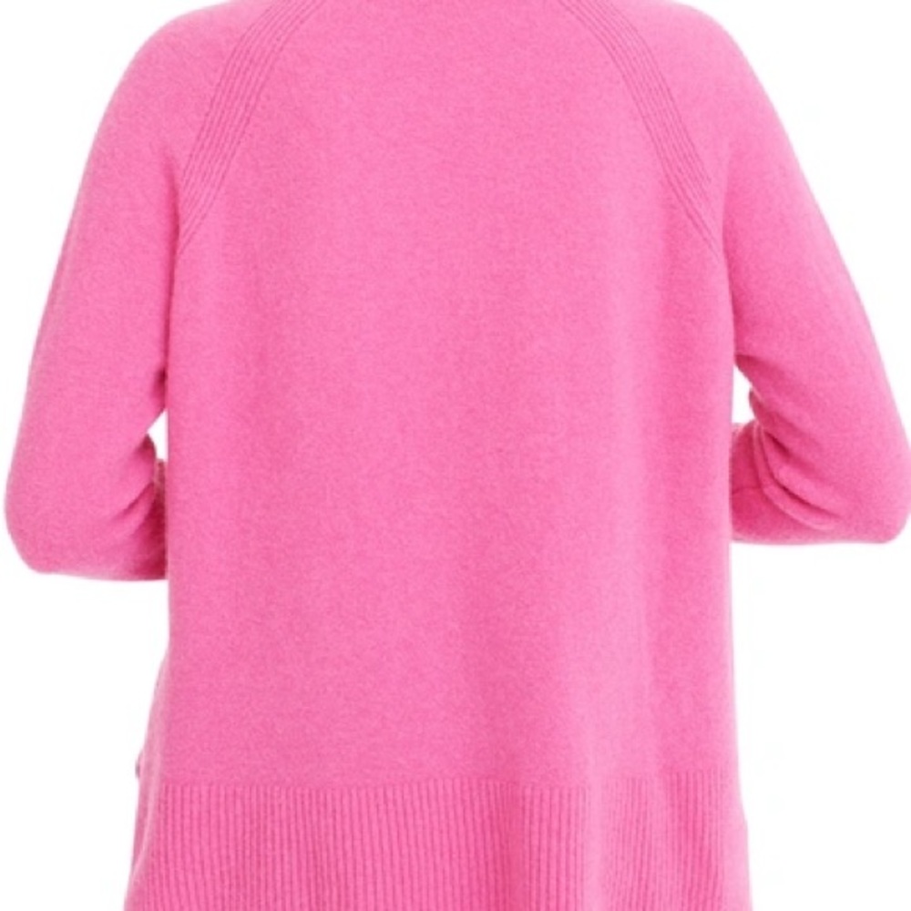 Jcrew Supersoft Side Slit Turtleneck Sweater Merino Wool Size Small - Picture 3 of 5